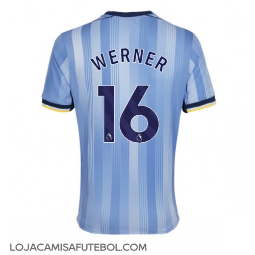 Camisa de Futebol Tottenham Hotspur Timo Werner #16 Equipamento Secundário 2024-25 Manga Curta